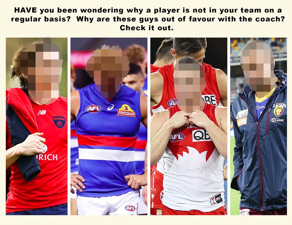 Lost Players 01 — Footy cartoon by Peter Gillies