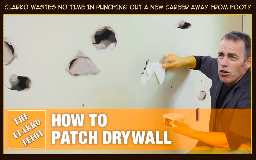 Dry Wall — Footy cartoon by Peter Gillies