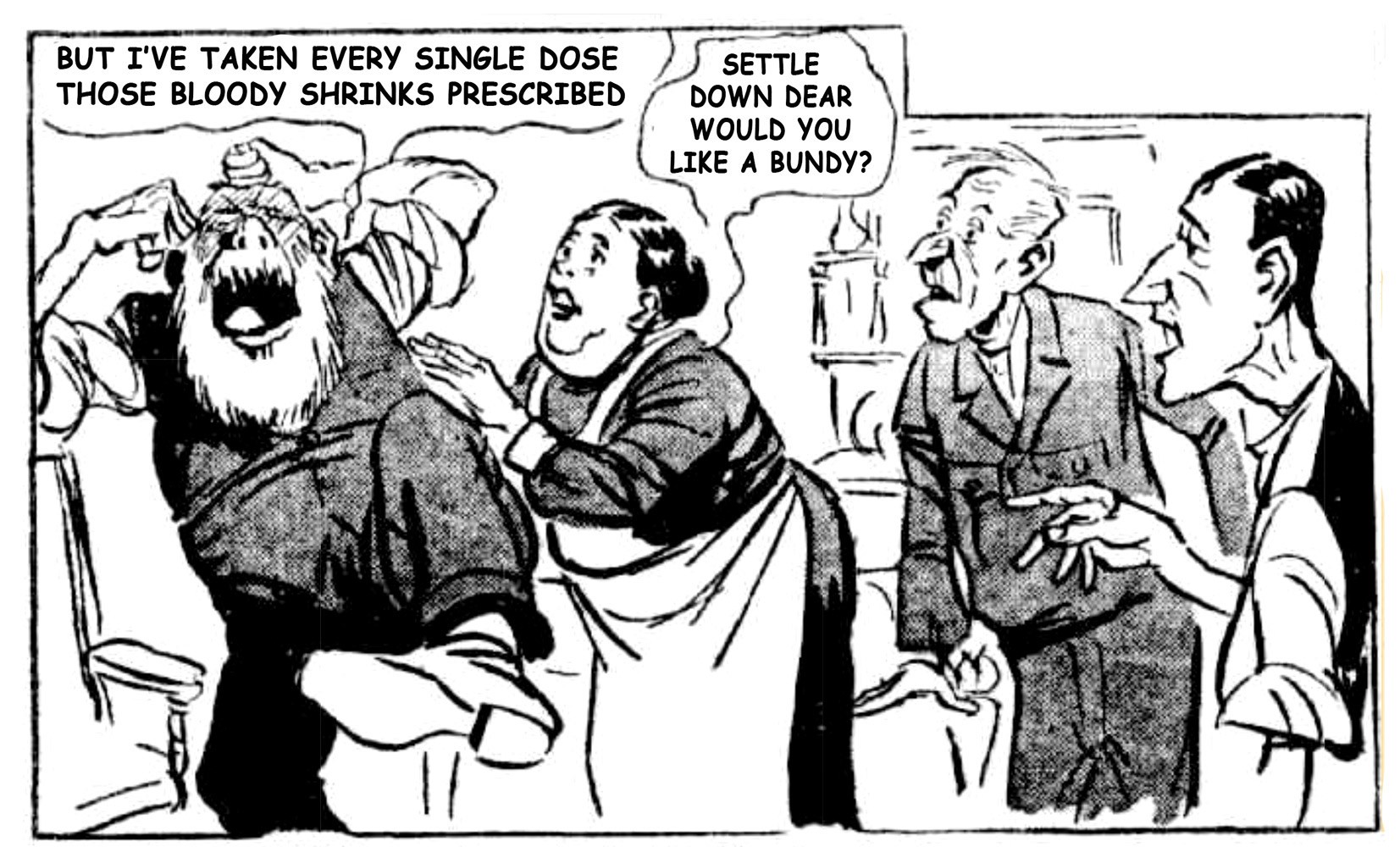Tigers 3 In A Row 03 Alt — Footy cartoon by Peter Gillies