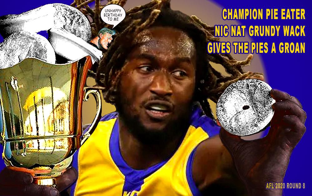Nic Nat — Footy cartoon by Peter Gillies
