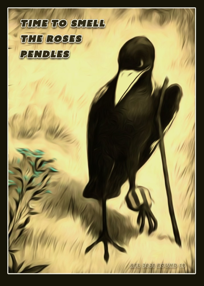 Pendles — Footy cartoon by Peter Gillies