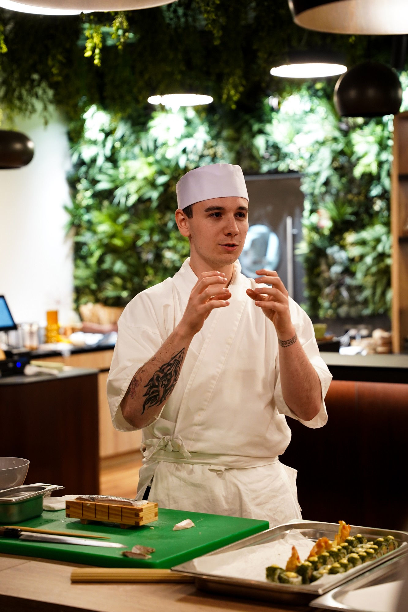 David Pšeja – sushi chef