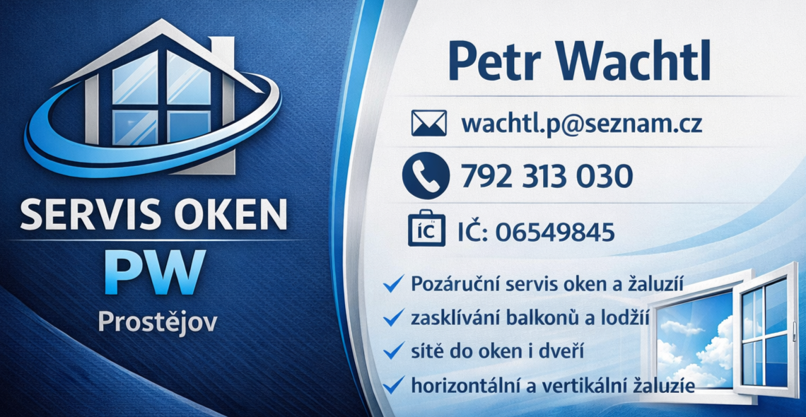 Petr Wachtl – Servis oken PW, Prostějov