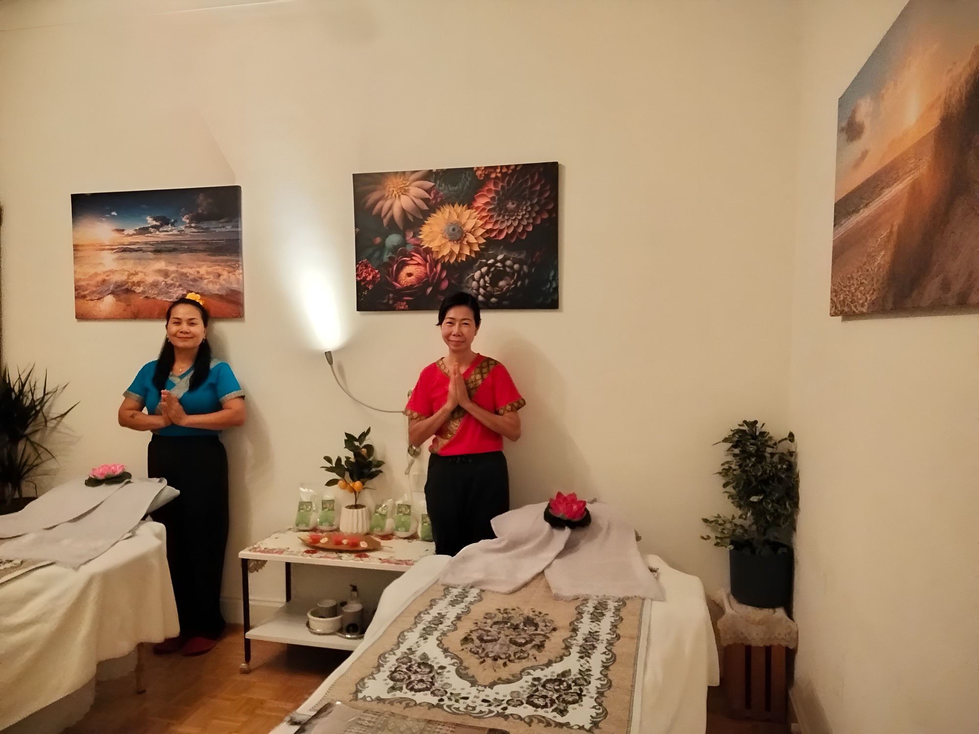 Unser professionelles Thai-Massage Team