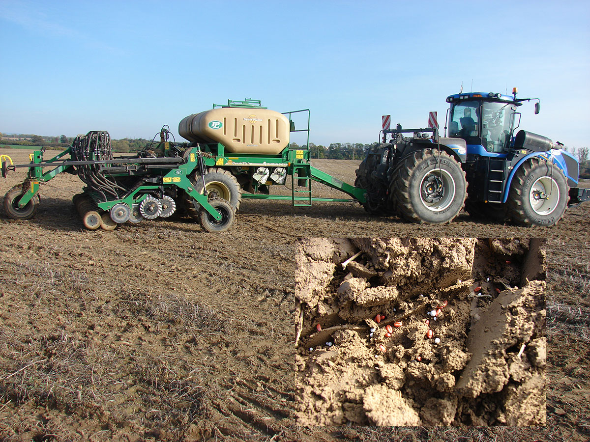 Sejba – sejací stroj na poli