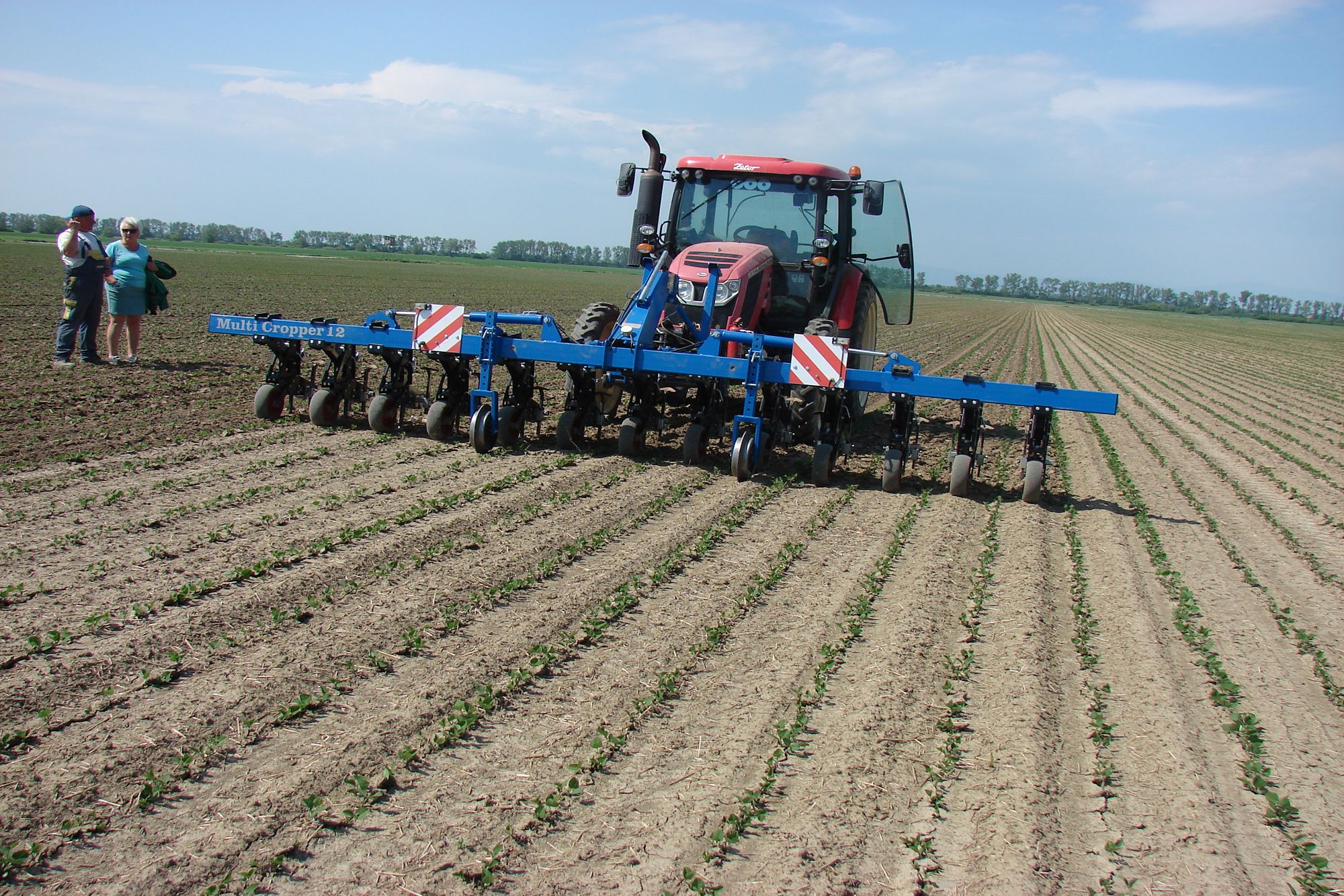 Medziriadková kultivácia – Multi Cropper 12