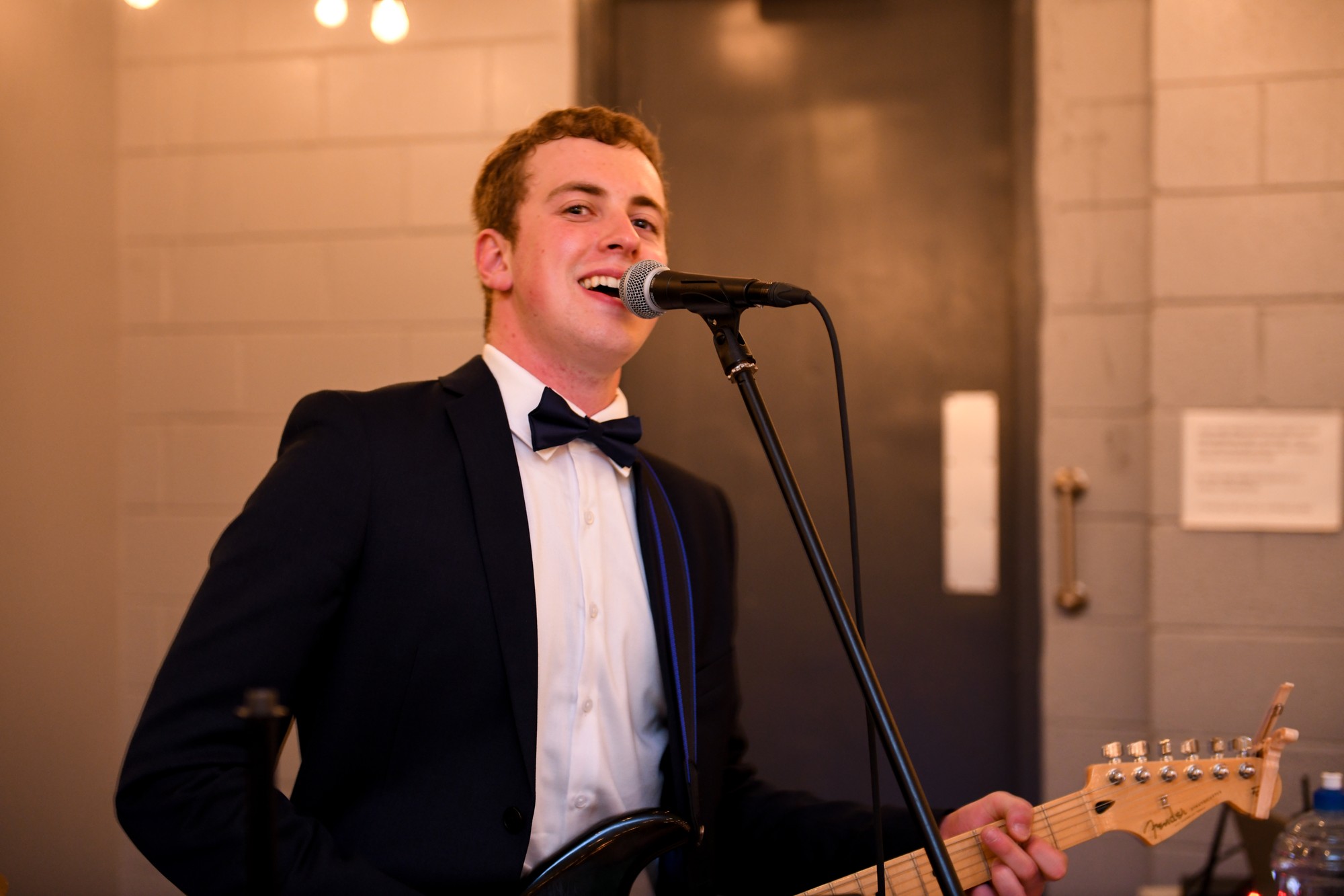 Conrad Daniel performing live