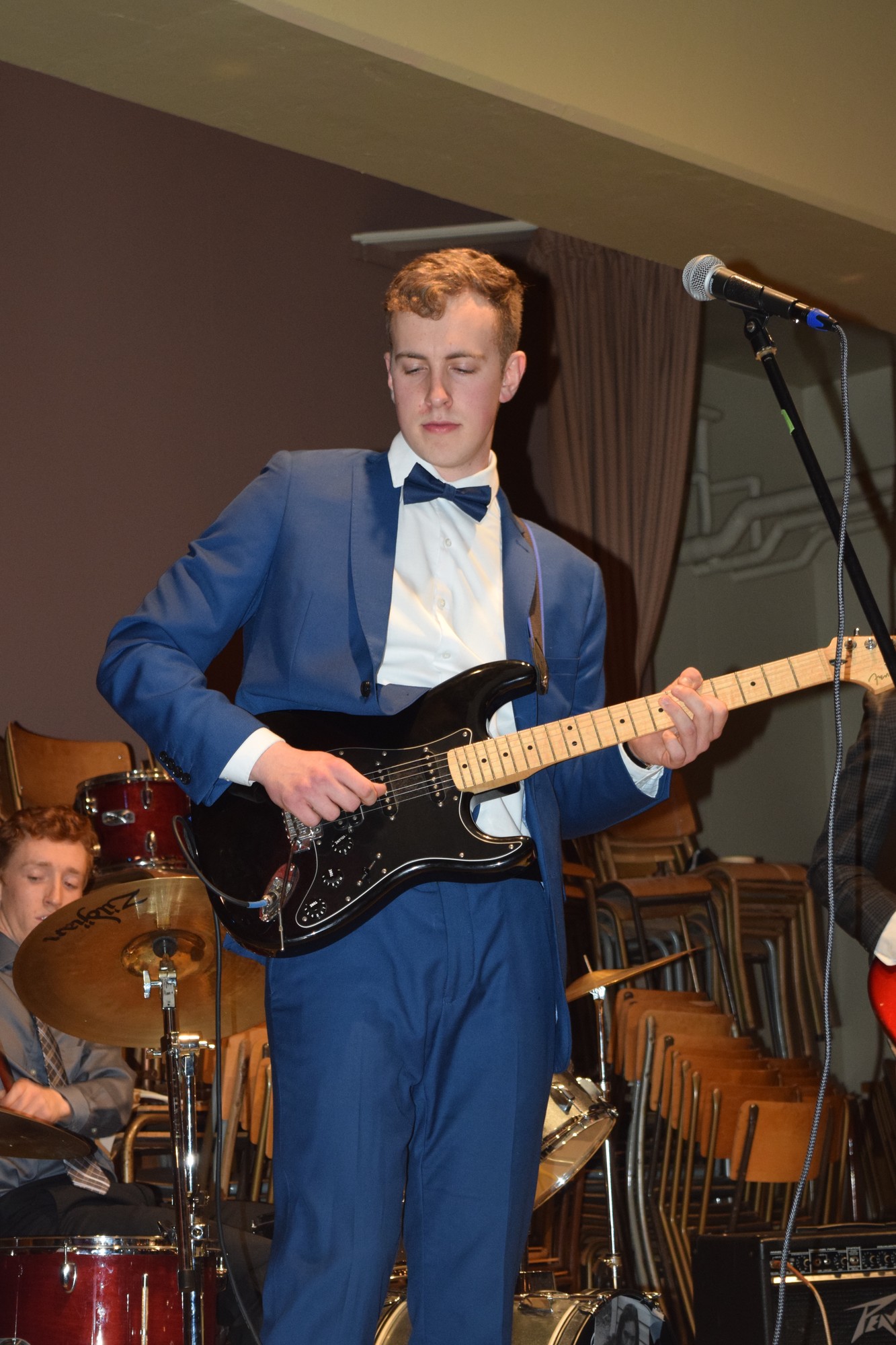 Conrad Daniel at a live gig