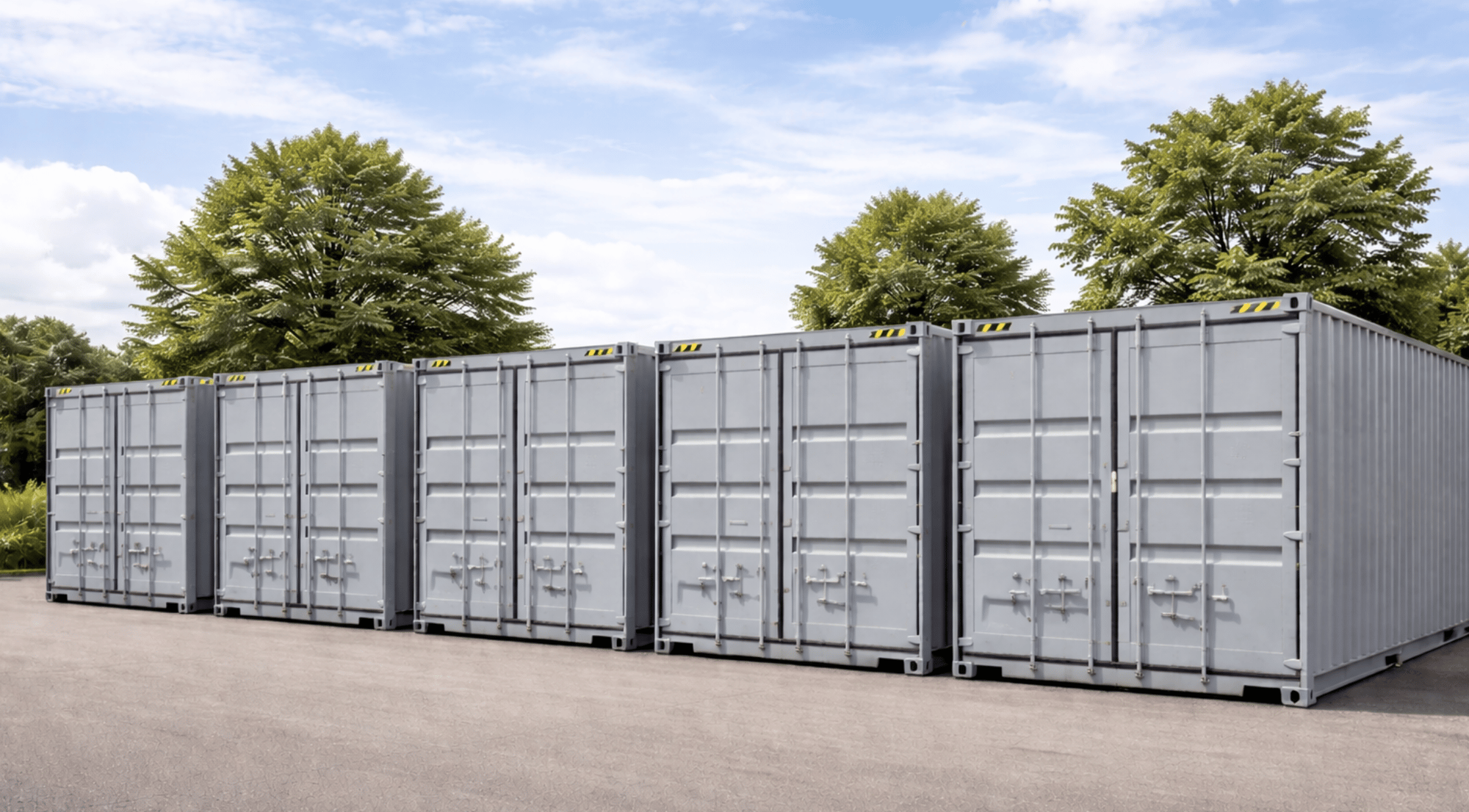 Lodní kontejnery 20' k pronájmu - 365box Vrchlabí