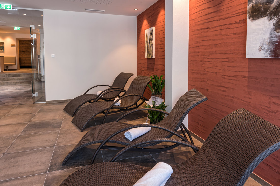 Ruheraum im Hotel Alpenfeuer Montafon