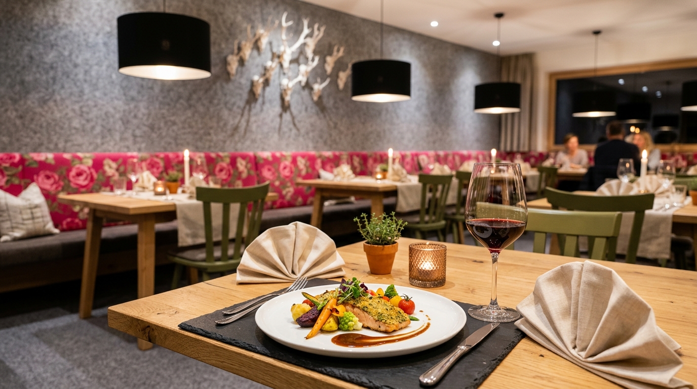 Reichhaltiges Frühstücksbuffet im Hotel Alpenfeuer