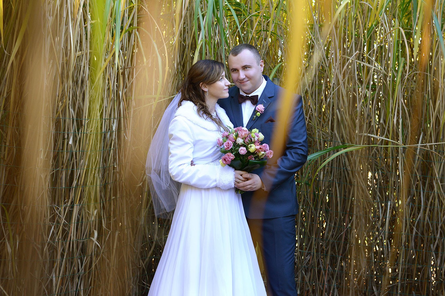 Sesja ślubna - trzciny 2