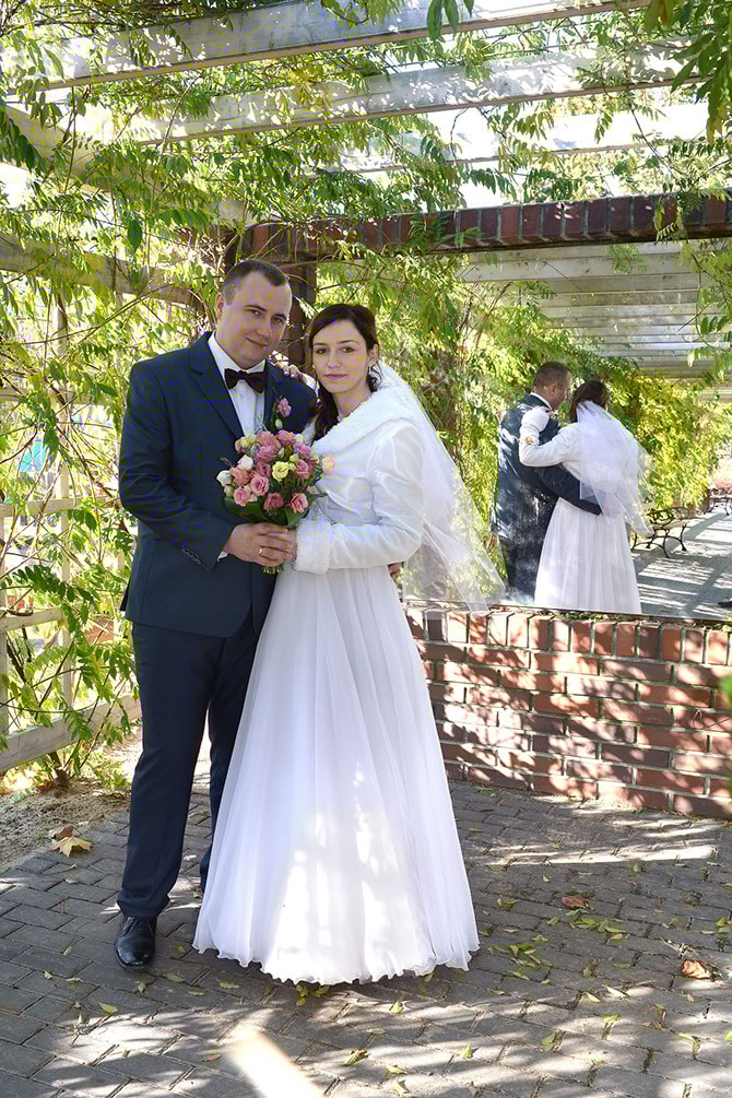 Sesja ślubna - bukiet