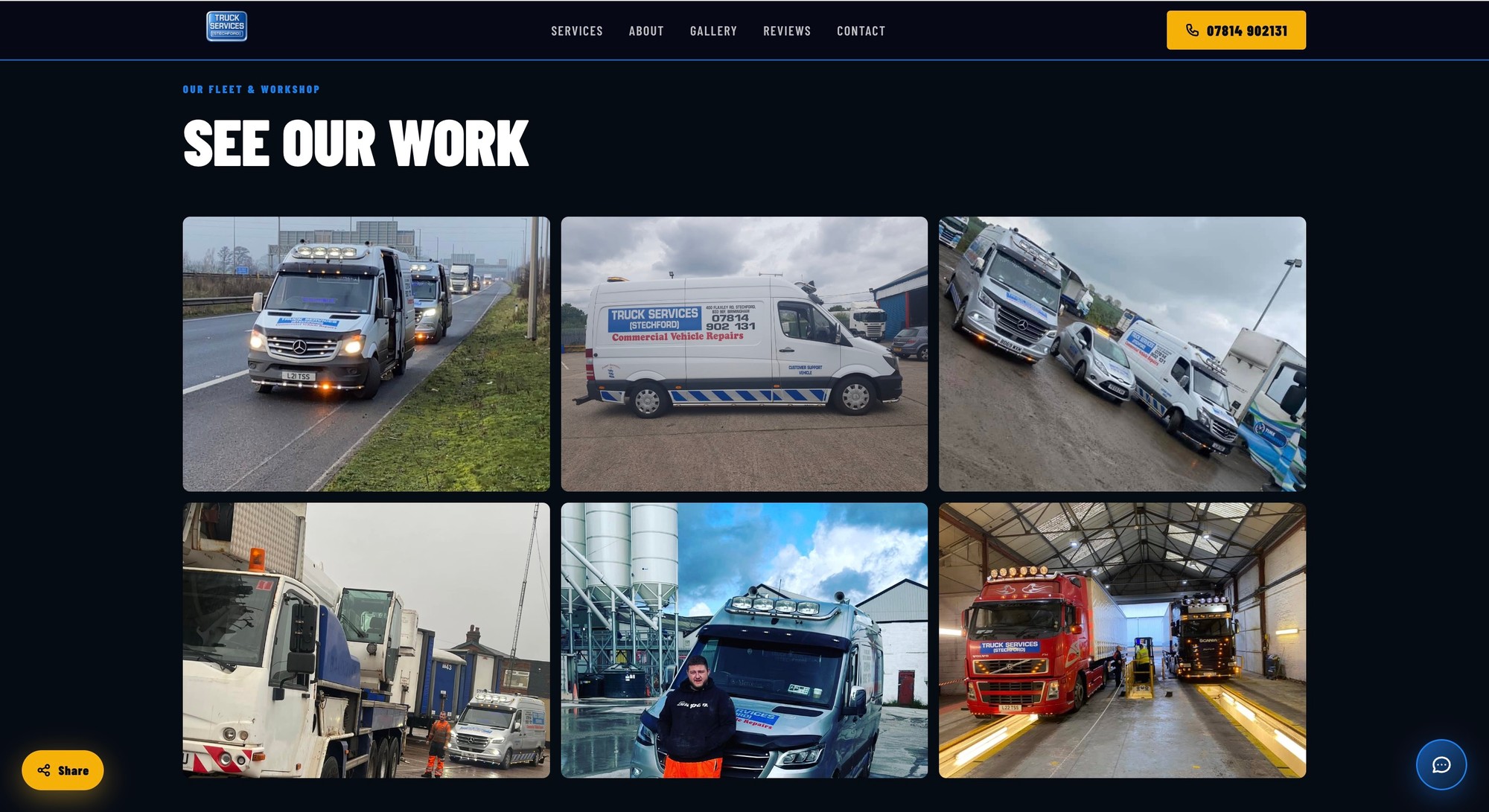 Stechford TSS — See Our Work fleet gallery