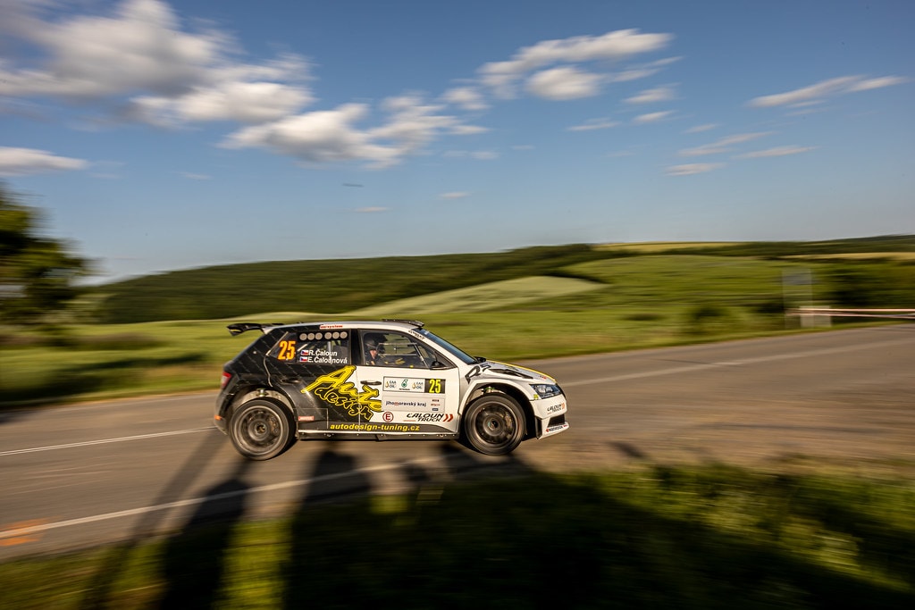 rallye na okresní silnici