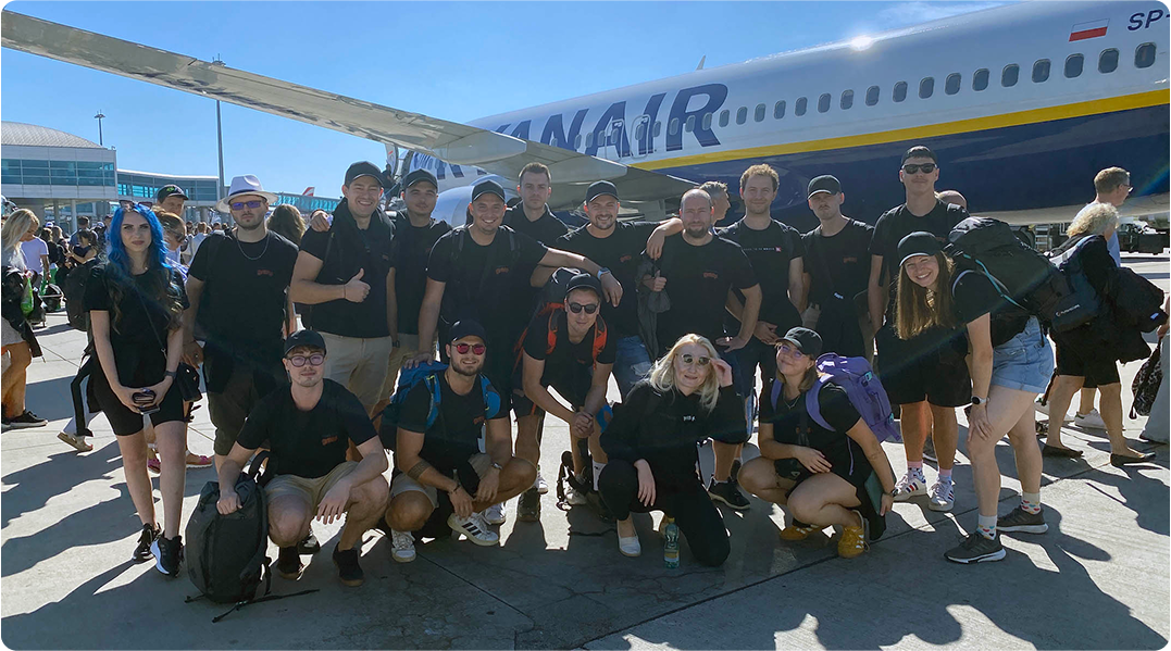 Tým Next Analytica na teambuildingu