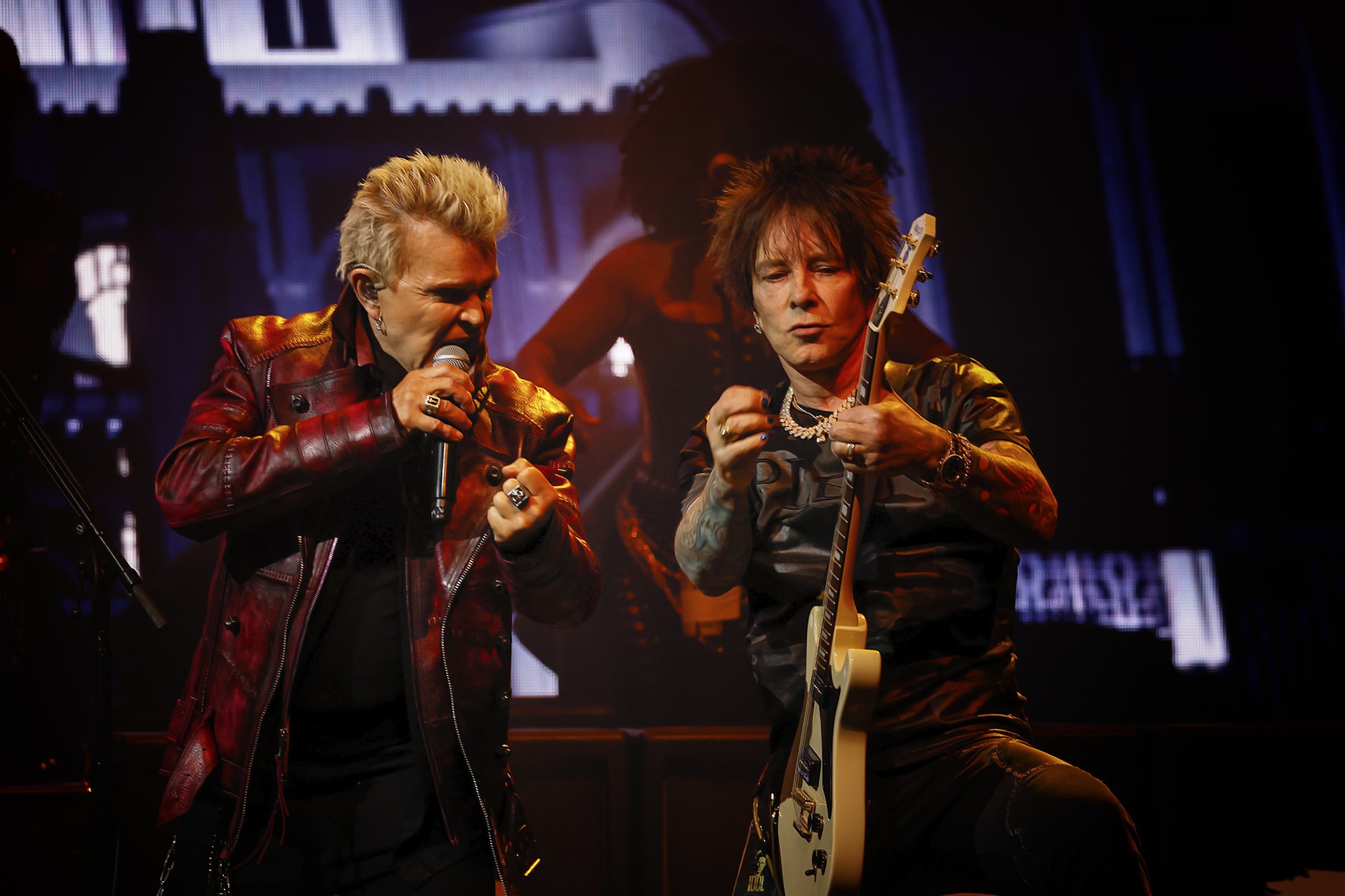 Billy Idol concert photograph by I Rock Shots
