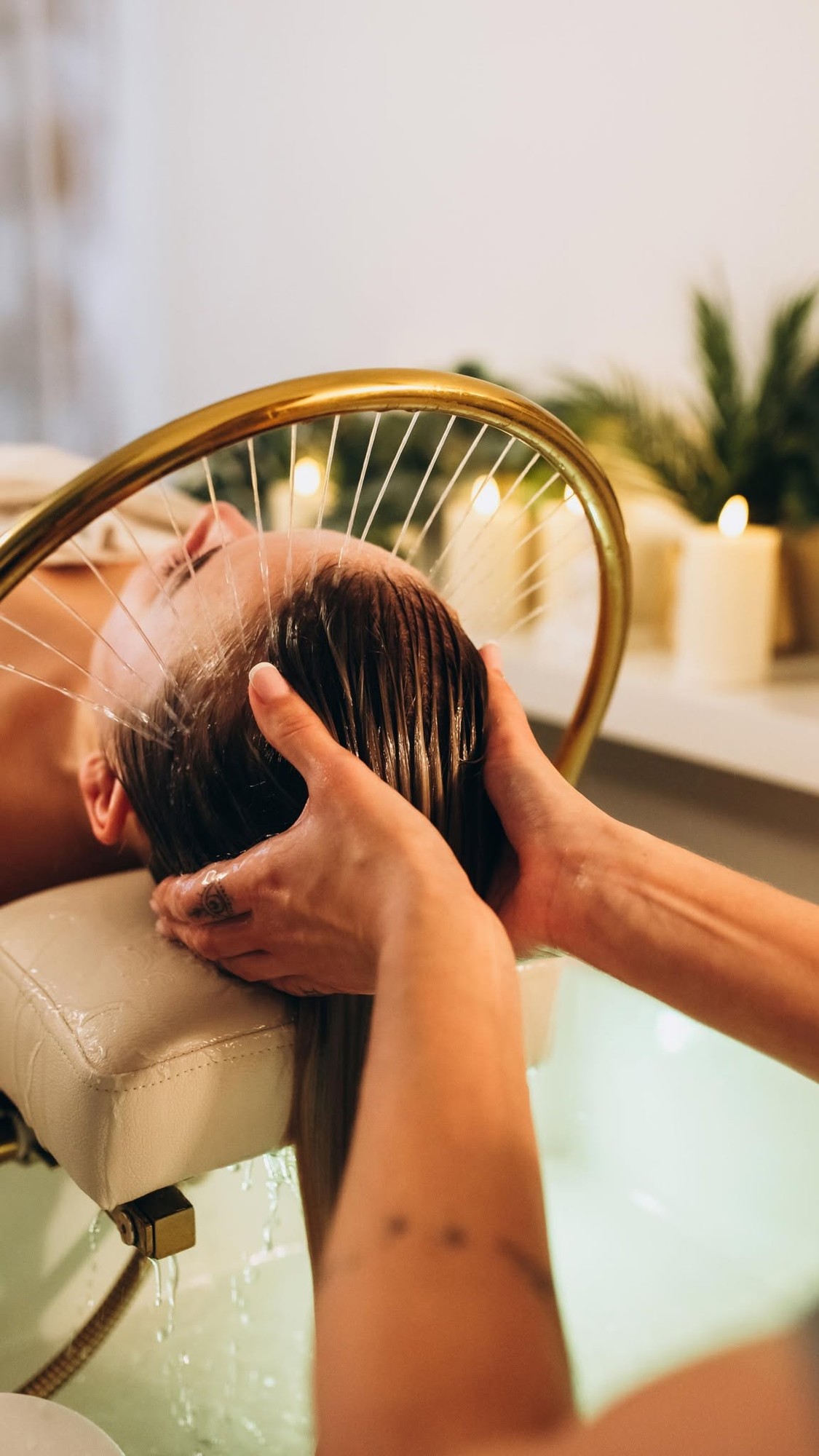 Zlaté vybavení Headspa – Therapy Andrea
