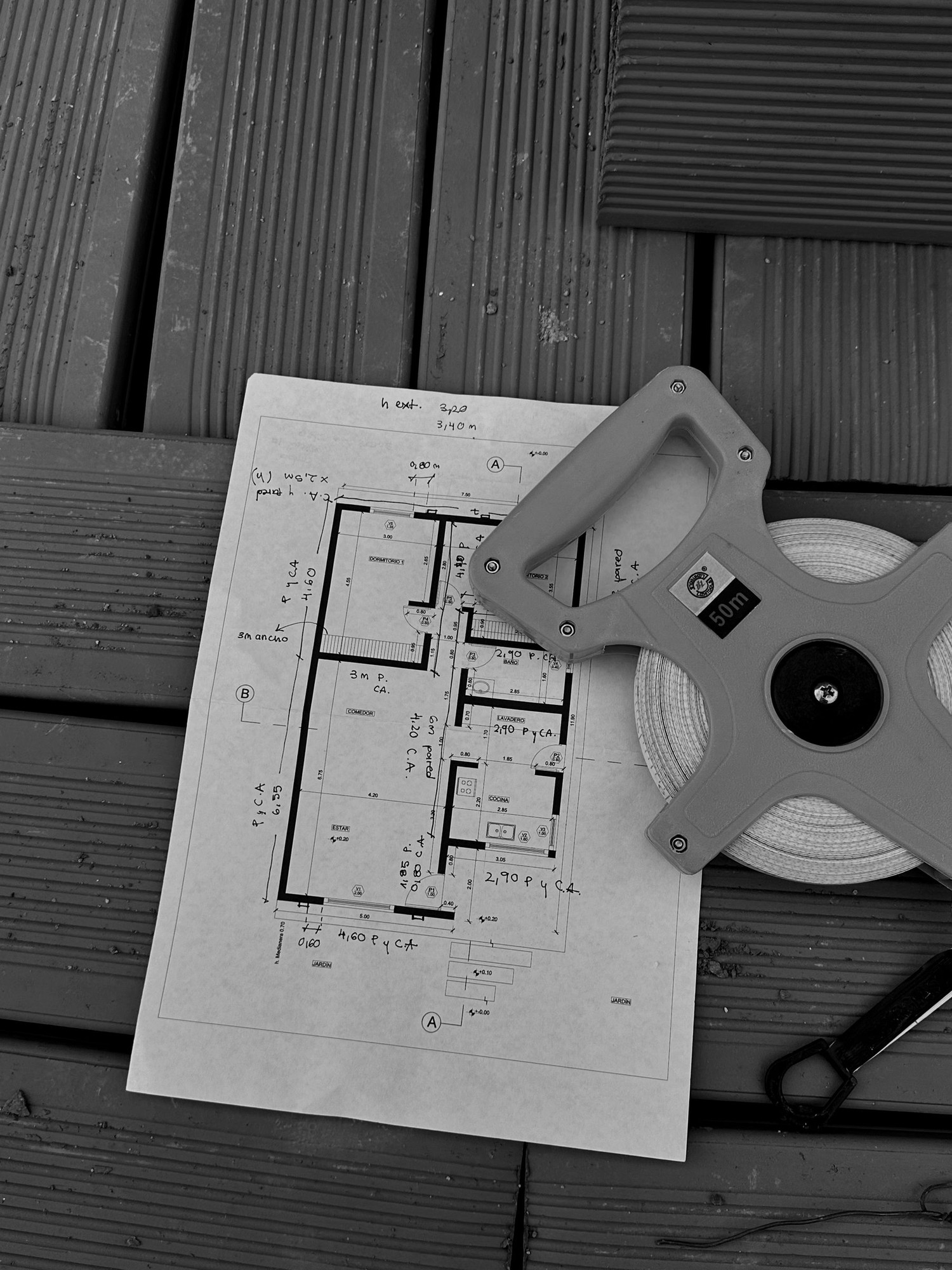 Control de medidas en obra