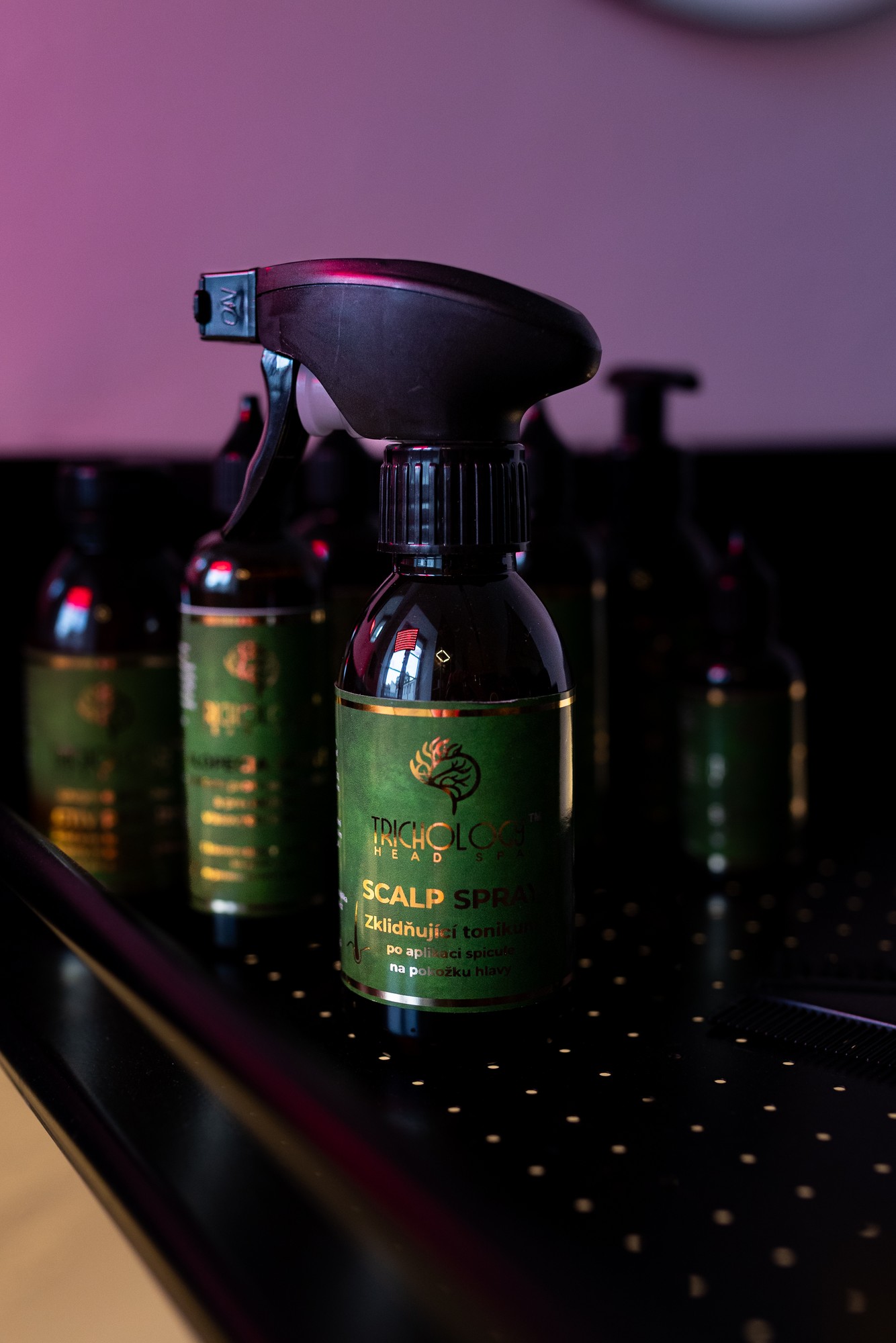 Scalp Spray — zelená řada