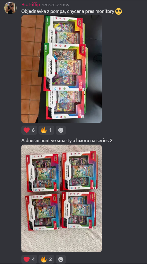Objednávka z Pompa chycena přes monitory 😎 + hunt ve Smarty a Luxoru