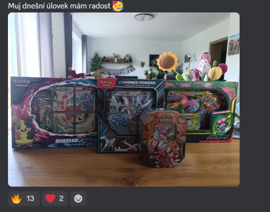 Můj dnešní úlovek, mám radost 🥰