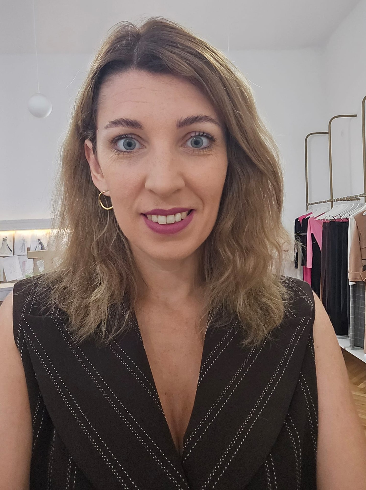 Portrét módní návrhářky Michaela Mlejnková