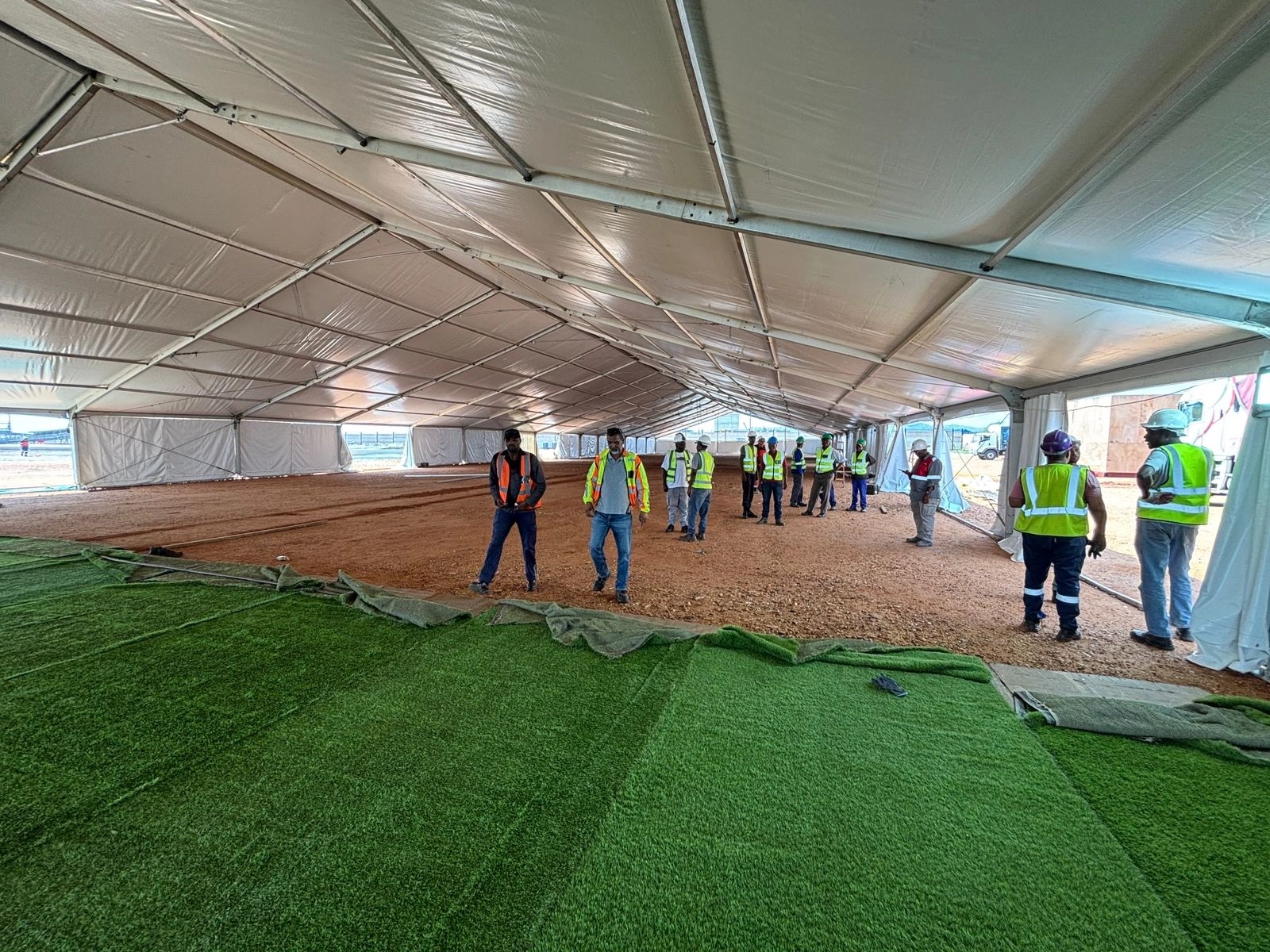 Temporary event grass hire – Johannesburg