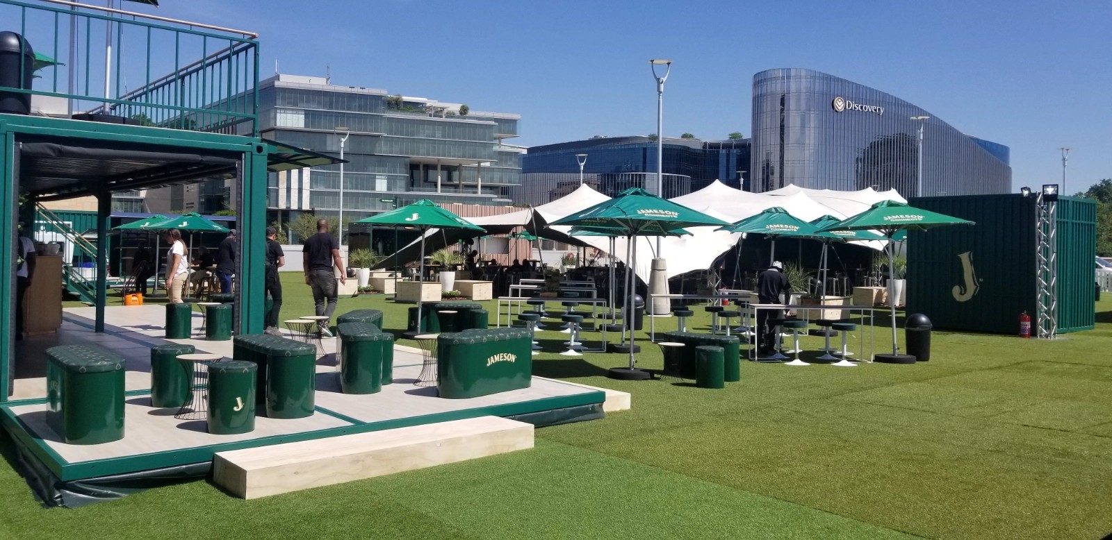 Portable exhibition flooring – Johannesburg