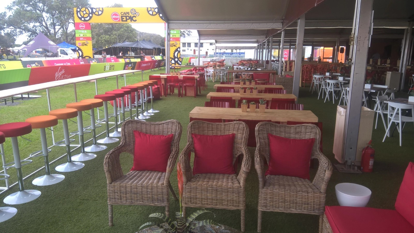 Temporary event grass hire – Cape Town