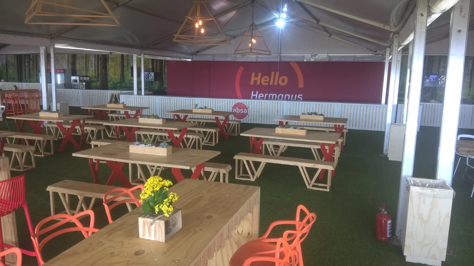 Major event grass hire – Cape Town