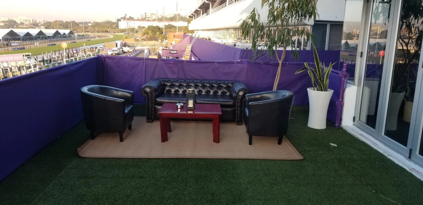VIP marquee setup – Durban