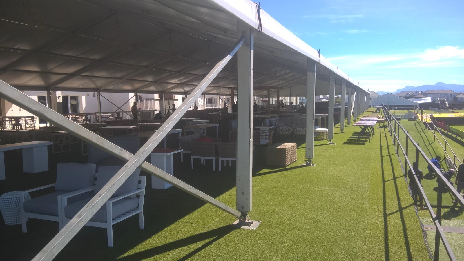 Portable exhibition flooring – Cape Town