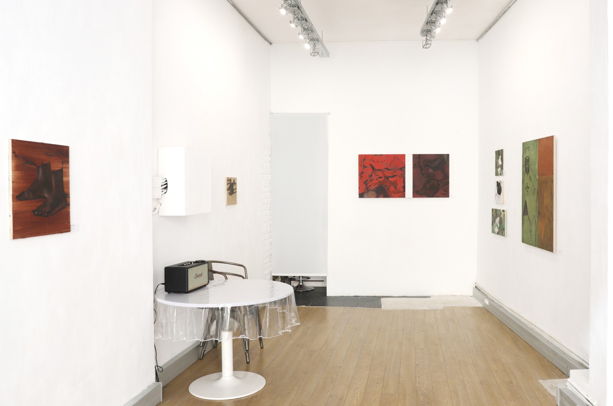 Samanta Antoine, Dòmi Lève, vue de l'exposition, Mspace, Paris, 2026