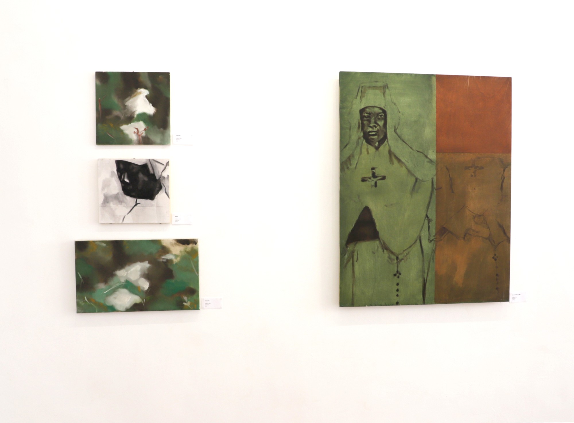 Samanta Antoine, Dòmi Lève, vue de l'exposition, Mspace, Paris, 2026