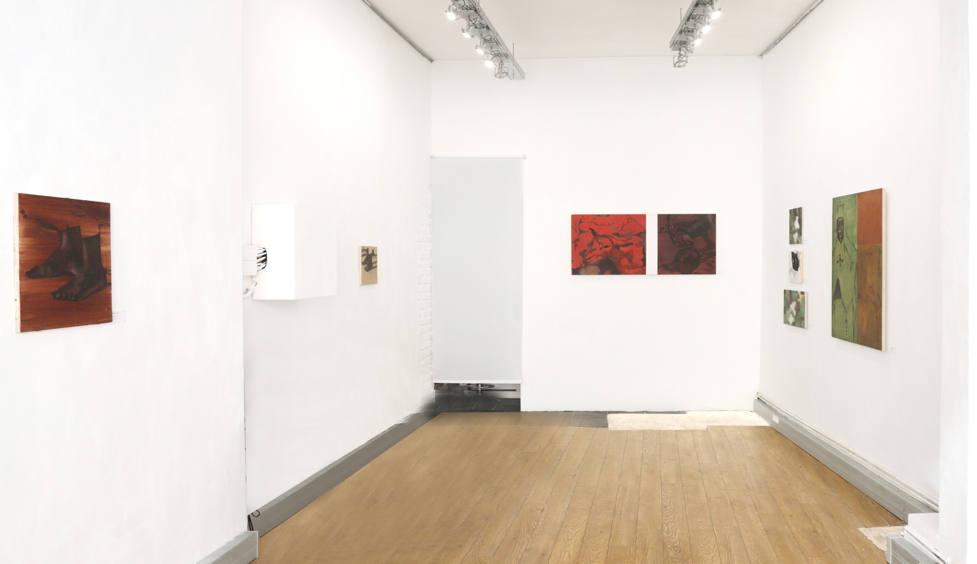 Vue de la galerie Mspace, 55 rue du Mont-Cenis, Paris 18e