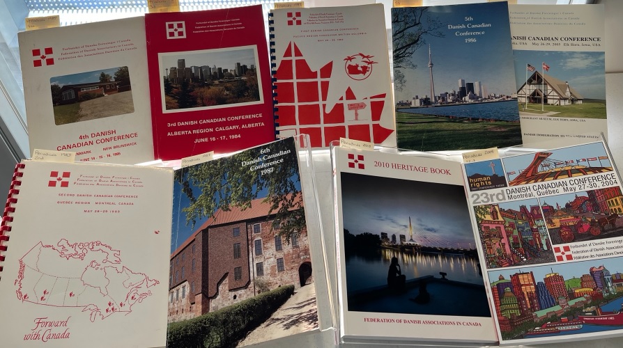 Various Heritage Books published by the Danish Federation