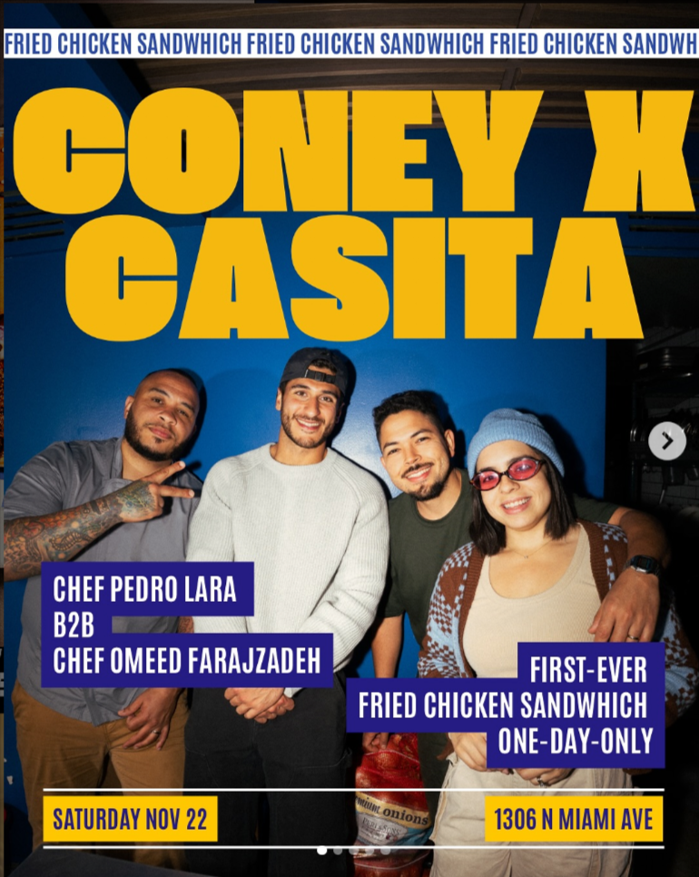 CASITA x Coney Burgers Collaboration