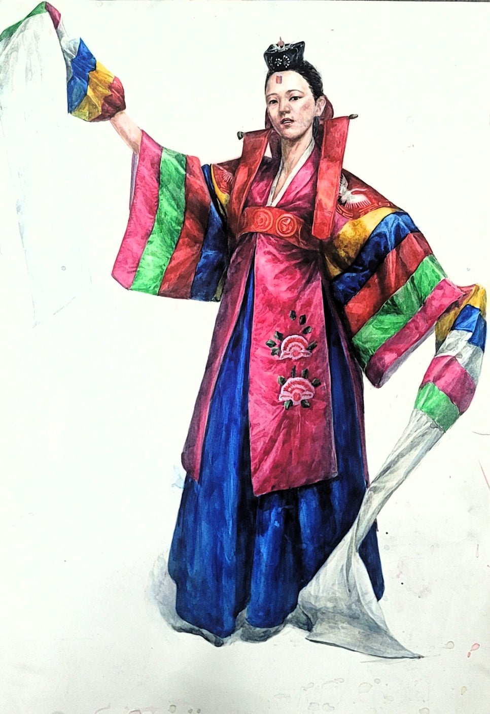 중학생 그림 실기 작품