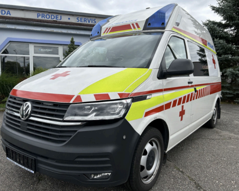 Sanitní vůz VW T6.1 se zástavbou Dlouhy GmbH