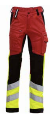 UNISEX HOSE HIVIS STRETCH W-LINIE – záchranářské oblečení