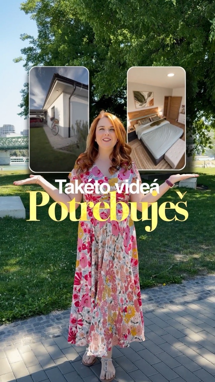 Náhľad videa – Fotky nestačia: Prečo ti video predá viac než nehnuteľnosť?