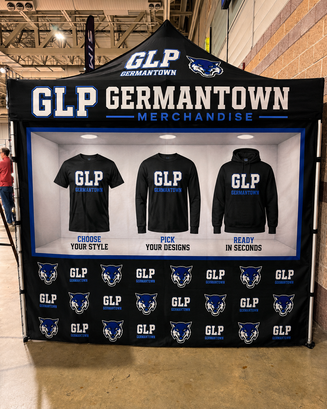 GLP Germantown Merchandise โ T-Shirts, Long-Sleeves & Hoodies