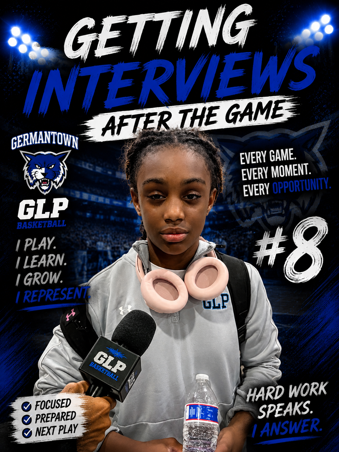 GLP Player #8 Post-Game Interview โ Hard Work Speaks. I Answer.