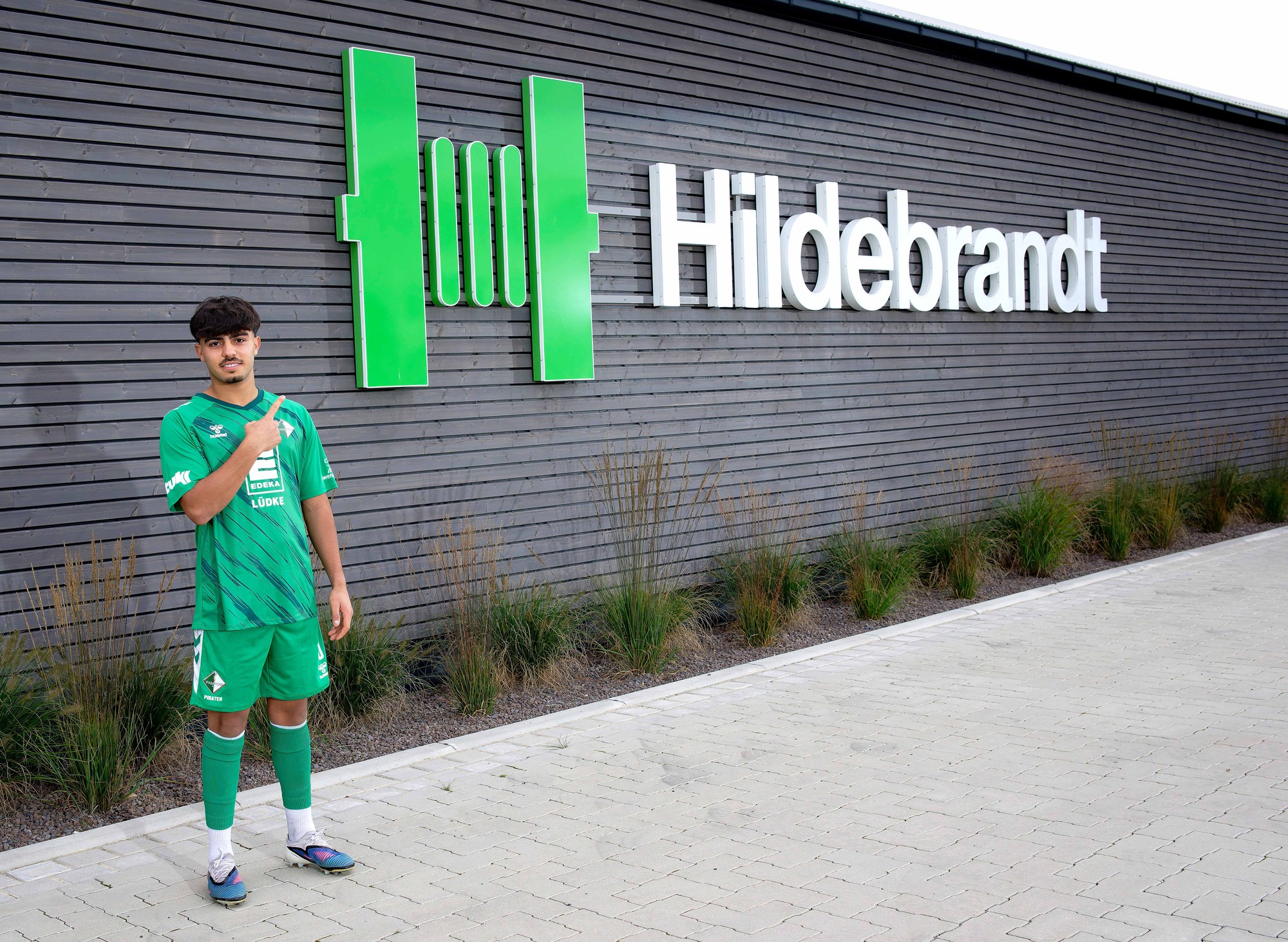 Mannschaft des MSV Pampow bei Hildebrandt in Schwerin