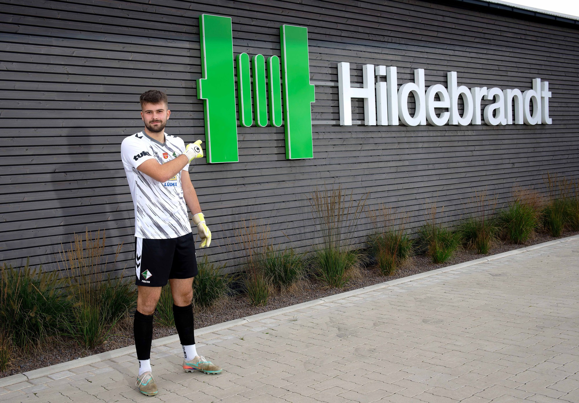 Mannschaft des MSV Pampow bei Hildebrandt in Schwerin