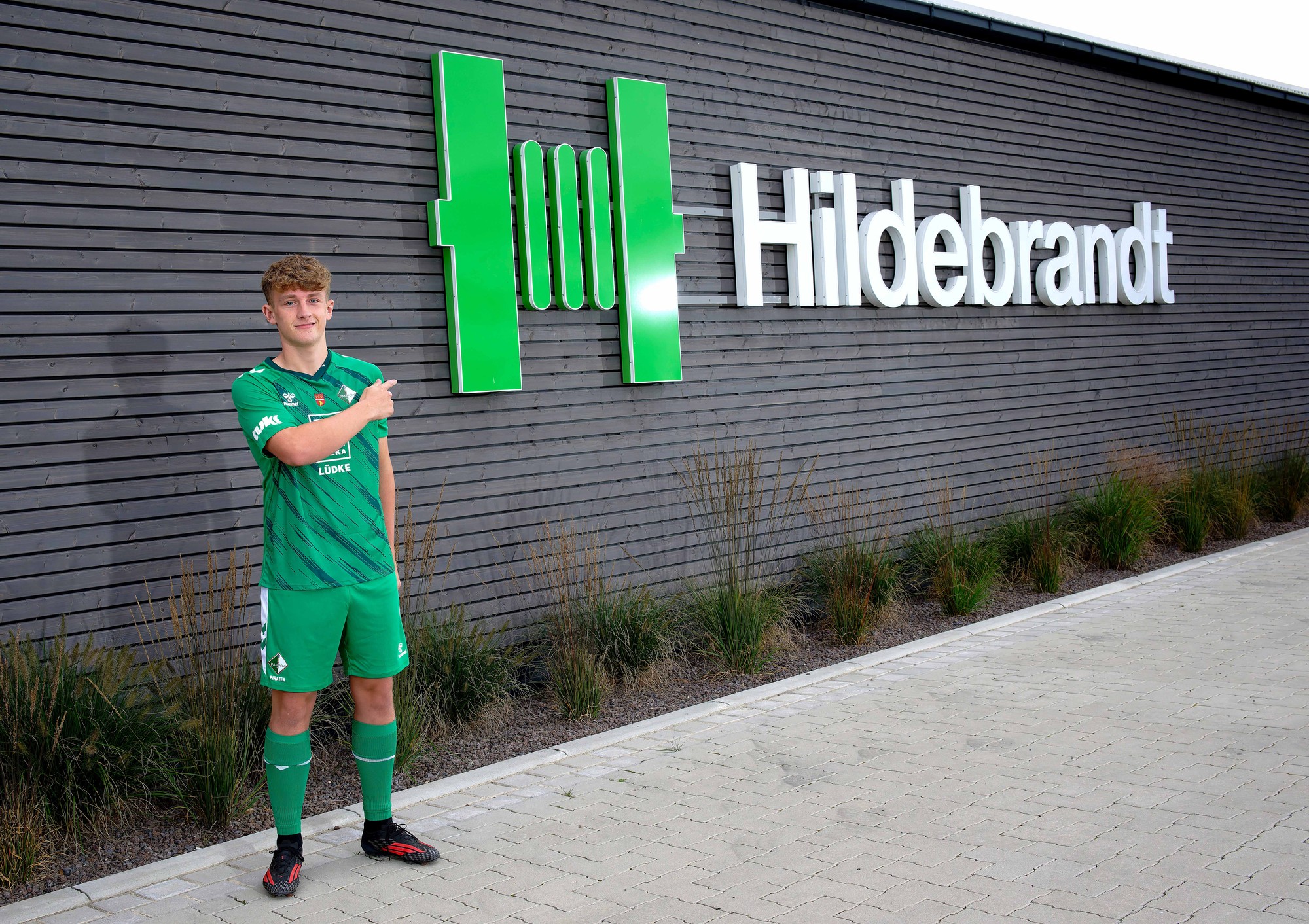 Mannschaft des MSV Pampow bei Hildebrandt in Schwerin