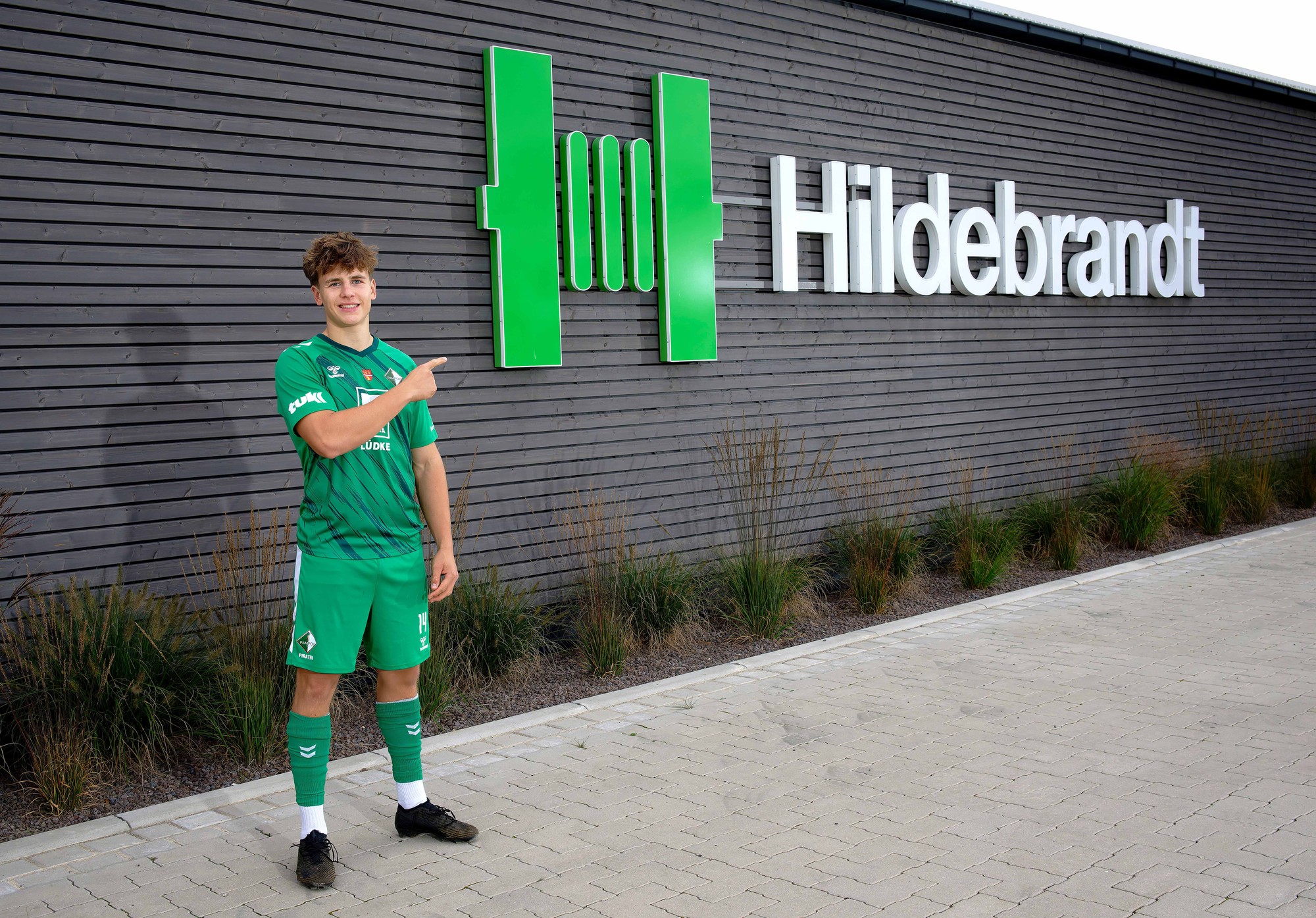 Mannschaft des MSV Pampow bei Hildebrandt in Schwerin