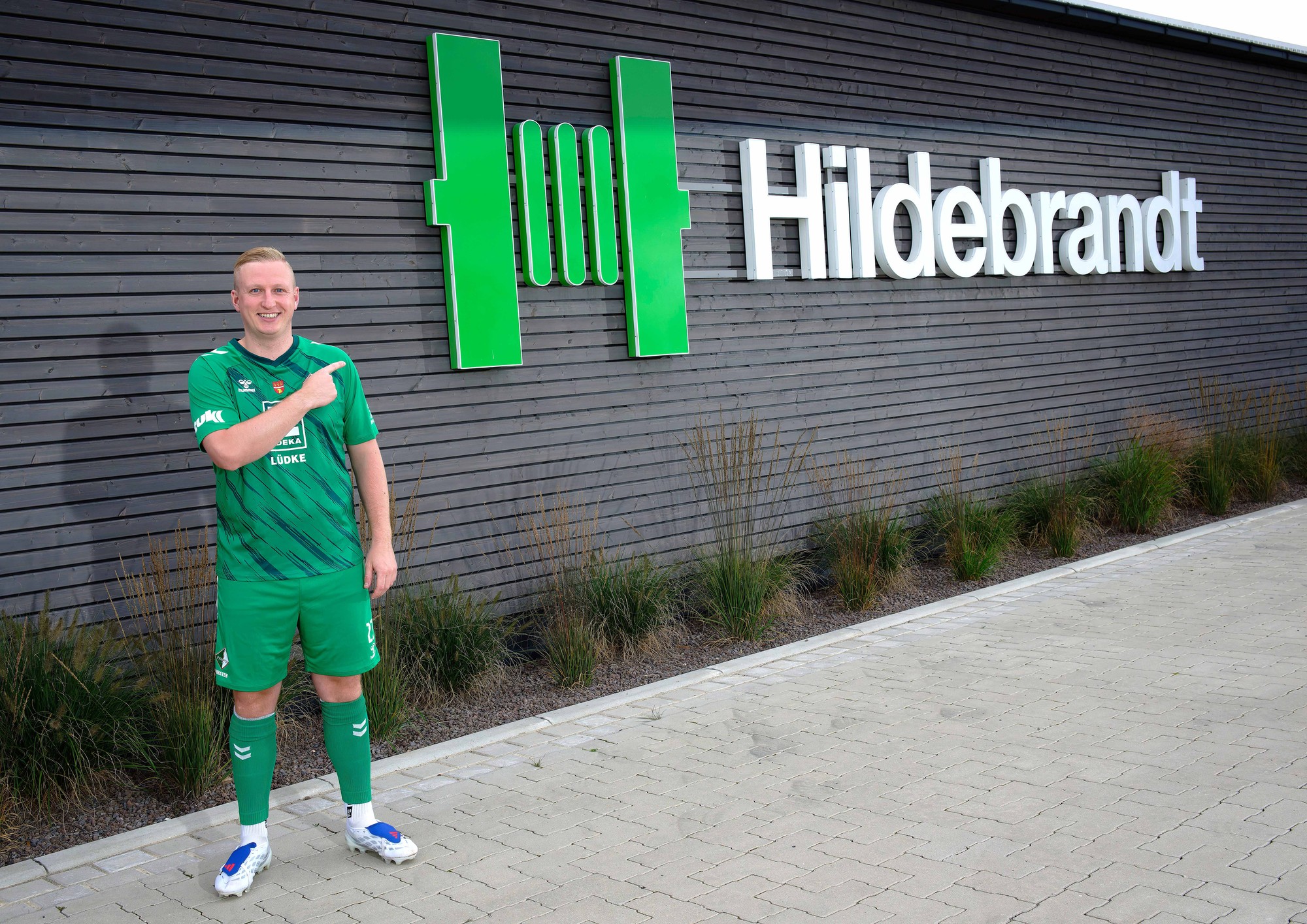 Mannschaft des MSV Pampow bei Hildebrandt in Schwerin