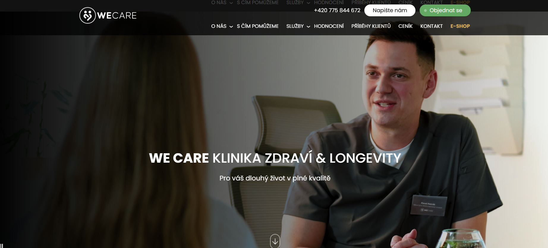 WE CARE – Klinika zdraví & Longevity Liberec